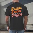 Pudiste Puedes Podras Maestra Spanish Teacher Men's Back Print T-Shirt, gift for family, gift for coworker Pudiste Puedes Podras Maestra Spanish Teacher Men's Back Print T-Shirt, gift for family, gift for coworker