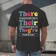 There Their They'Re English Teacher Grammar Memes Men's Back Print T-Shirt, gift for family, gift for coworker There Their They'Re English Teacher Grammar Memes Men's Back Print T-Shirt, gift for family, gift for coworker