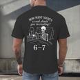 Reading 67 Meme English Teacher 67 Book Lover Humor Men's Back Print T-Shirt, gift for family, gift for coworker
