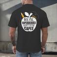 Real Superheroes Wear No Capes Teacher Design Teach Men's Back Print T-Shirt, gift for family, gift for coworker Real Superheroes Wear No Capes Teacher Design Teach Men's Back Print T-Shirt, gift for family, gift for coworker