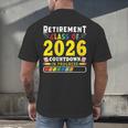 Retirement Primary Elementary Teacher 2026 Retiring Progress Men's Back Print T-Shirt, gift for family, gift for coworker Retirement Primary Elementary Teacher 2026 Retiring Progress Men's Back Print T-Shirt, gift for family, gift for coworker