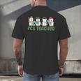 Retro Christmas Snowman FCS Teacher Family Consumer Science Men's Back Print T-Shirt, gift for family, gift for coworker Retro Christmas Snowman FCS Teacher Family Consumer Science Men's Back Print T-Shirt, gift for family, gift for coworker