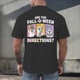 Retro Are You Fall O Ween Directions Teacher Halloween Ghost Men's Back Print T-Shirt, gift for family, gift for coworker Retro Are You Fall O Ween Directions Teacher Halloween Ghost Men's Back Print T-Shirt, gift for family, gift for coworker