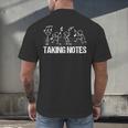 Retro Vintage Musical Taking Notes Teachers Music Love Men's Back Print T-Shirt, gift for family, gift for coworker Retro Vintage Musical Taking Notes Teachers Music Love Men's Back Print T-Shirt, gift for family, gift for coworker