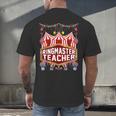Ringmaster Teacher Costume – Carnival Birthday Style Men's Back Print T-Shirt, gift for family, gift for coworker