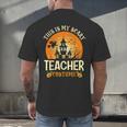 This Is My Scary Teacher Costume Halloween Men's Back Print T-Shirt, gift for family, gift for coworker This Is My Scary Teacher Costume Halloween Men's Back Print T-Shirt, gift for family, gift for coworker