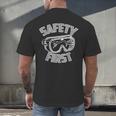 Science Teacher Shirt Safety First STEM STEAM Shirt Men's Back Print T-Shirt, gift for family, gift for coworker Science Teacher Shirt Safety First STEM STEAM Shirt Men's Back Print T-Shirt, gift for family, gift for coworker