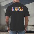 Se Amable Be Kind In Spanish Groovy Teacher Flowers Men's Back Print T-Shirt, gift for family, gift for coworker Se Amable Be Kind In Spanish Groovy Teacher Flowers Men's Back Print T-Shirt, gift for family, gift for coworker