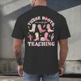 These Boots Are Made For Teaching Western Cowgirl Teacher Men's Back Print T-Shirt, gift for family, gift for coworker These Boots Are Made For Teaching Western Cowgirl Teacher Men's Back Print T-Shirt, gift for family, gift for coworker