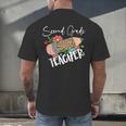 Second Grade Teacher Leopard Pencil 2nd Grade Women Teacher Men's Back Print T-Shirt, gift for family, gift for coworker Second Grade Teacher Leopard Pencil 2nd Grade Women Teacher Men's Back Print T-Shirt, gift for family, gift for coworker