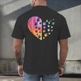 Sign Language Heart ASL For Deaf Teacher Men's Back Print T-Shirt, gift for family, gift for coworker Sign Language Heart ASL For Deaf Teacher Men's Back Print T-Shirt, gift for family, gift for coworker