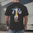 Six Seven 6 7 7 6 George Washington Teacher American Men's Back Print T-Shirt, gift for family, gift for coworker