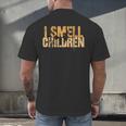 I SMELL CHILDREN Halloween Teacher Classroom I Teach Men's Back Print T-Shirt, gift for family, gift for coworker I SMELL CHILDREN Halloween Teacher Classroom I Teach Men's Back Print T-Shirt, gift for family, gift for coworker