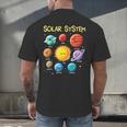 Solar System Cute Face Planets Space Science Teacher School Men's Back Print T-Shirt, gift for family, gift for coworker Solar System Cute Face Planets Space Science Teacher School Men's Back Print T-Shirt, gift for family, gift for coworker
