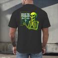 Solve The Problem Skeleton Teacher Halloween Math Six Seven Men's Back Print T-Shirt, gift for family, gift for coworker Solve The Problem Skeleton Teacher Halloween Math Six Seven Men's Back Print T-Shirt, gift for family, gift for coworker