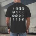 Space Science Student Teacher Leonard Moon Phases Men Women Kids Men's Back Print T-Shirt, gift for family, gift for coworker