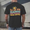 Spanish Multilingual Teacher Dual Languages Bilingual Men's Back Print T-Shirt, gift for family, gift for coworker Spanish Multilingual Teacher Dual Languages Bilingual Men's Back Print T-Shirt, gift for family, gift for coworker