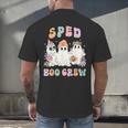 SPED Boo Crew Halloween Floral Ghost Special Ed SPED Teacher For Men Women Kids Men's Back Print T-Shirt, gift for family, gift for coworker SPED Boo Crew Halloween Floral Ghost Special Ed SPED Teacher For Men Women Kids Men's Back Print T-Shirt, gift for family, gift for coworker