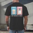 SPED Teacher Special Education First Coffee Then Data Men's Back Print T-Shirt, gift for family, gift for coworker