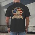 Spilling The Tea Since 1773 Vintage Us History Teacher Men's Back Print T-Shirt, gift for family, gift for coworker