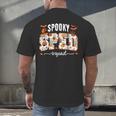 Spooky SPED Squad Special Education Teacher Halloween Ghost Men's Back Print T-Shirt, gift for family, gift for coworker