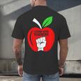 I Stand With Teachers Tshirt Men's Back Print T-Shirt, gift for family, gift for coworker