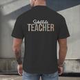 Substitute Teacher Supplies For Teachers Leopard For Men Women Men's Back Print T-Shirt, gift for family, gift for coworker Substitute Teacher Supplies For Teachers Leopard For Men Women Men's Back Print T-Shirt, gift for family, gift for coworker