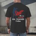 This Is My Super ESL Teacher Costume Lazy Halloween Men's Back Print T-Shirt, gift for family, gift for coworker This Is My Super ESL Teacher Costume Lazy Halloween Men's Back Print T-Shirt, gift for family, gift for coworker