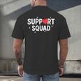 Support Squad Cute Heart Supportive Teacher Team Member Men's Back Print T-Shirt, gift for family, gift for coworker Support Squad Cute Heart Supportive Teacher Team Member Men's Back Print T-Shirt, gift for family, gift for coworker