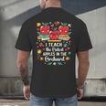 I Teach The Cutest Apples In The Orchard Cute Fall Teacher Men's Back Print T-Shirt, gift for family, gift for coworker I Teach The Cutest Apples In The Orchard Cute Fall Teacher Men's Back Print T-Shirt, gift for family, gift for coworker