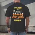 I Teach The Cutest Candy Corn In The Patch Teacher Halloween Men's Back Print T-Shirt, gift for family, gift for coworker I Teach The Cutest Candy Corn In The Patch Teacher Halloween Men's Back Print T-Shirt, gift for family, gift for coworker