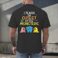 I Teach Cutest Little Monsters Halloween Teacher Men Women Men's Back Print T-Shirt, gift for family, gift for coworker I Teach Cutest Little Monsters Halloween Teacher Men Women Men's Back Print T-Shirt, gift for family, gift for coworker