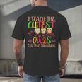 I Teach The Cutest Owls Christmas Or Teachers Day Men's Back Print T-Shirt, gift for family, gift for coworker