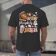 I Teach The Cutest Pumpkins In The Patch Halloween Teacher Men's Back Print T-Shirt, gift for family, gift for coworker I Teach The Cutest Pumpkins In The Patch Halloween Teacher Men's Back Print T-Shirt, gift for family, gift for coworker