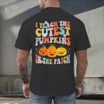 I Teach The Cutest Pumpkins In The Patch Teacher Men's Back Print T-Shirt, gift for family, gift for coworker I Teach The Cutest Pumpkins In The Patch Teacher Men's Back Print T-Shirt, gift for family, gift for coworker
