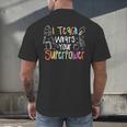 I Teach What's Your Superpower Teacher Teaching For Men Women Men's Back Print T-Shirt, gift for family, gift for coworker I Teach What's Your Superpower Teacher Teaching For Men Women Men's Back Print T-Shirt, gift for family, gift for coworker