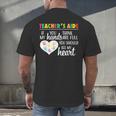 Teacher Aide Appreciation Cute Heart Tee For Women Men's Back Print T-Shirt, gift for family, gift for coworker