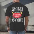 Teacher Assistant Teaching School Ninja Appreciation Men's Back Print T-Shirt, gift for family, gift for coworker Teacher Assistant Teaching School Ninja Appreciation Men's Back Print T-Shirt, gift for family, gift for coworker