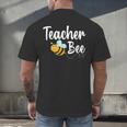 Teacher Bee Bumblebee Back To School Men's Back Print T-Shirt, gift for family, gift for coworker Teacher Bee Bumblebee Back To School Men's Back Print T-Shirt, gift for family, gift for coworker