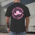 In My Teacher Era Yeehaw Pink Teacher Western Cowgirl Men's Back Print T-Shirt, gift for family, gift for coworker