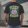 Teacher Halloween Costume Science Teachers Love Brains Men's Back Print T-Shirt, gift for family, gift for coworker Teacher Halloween Costume Science Teachers Love Brains Men's Back Print T-Shirt, gift for family, gift for coworker