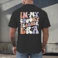 Teacher Halloween In My Spooky Teacher Era Retro Groovy Men's Back Print T-Shirt, gift for family, gift for coworker