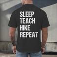 Teacher Hiking Shirt Teaching Hiker T Shirt Men's Back Print T-Shirt, gift for family, gift for coworker