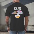 Teacher Library Read Book Club Piggie Elephant Pigeons Men Women Kids Men's Back Print T-Shirt, gift for family, gift for coworker