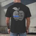 This Teacher Loves Her Police Officer Wife Saying Men's Back Print T-Shirt, gift for family, gift for coworker This Teacher Loves Her Police Officer Wife Saying Men's Back Print T-Shirt, gift for family, gift for coworker