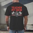 Teacher Pit Crew Race Car Driver Costume Men Women Kids Men's Back Print T-Shirt, gift for family, gift for coworker