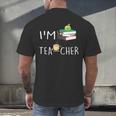Teacher Puns I'm Tea-Cher Tea Lover Fun Teacher For Men Women Men's Back Print T-Shirt, gift for family, gift for coworker