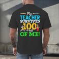 My Teacher Survived 100 Days Of Me Dab 100 Days Of School For Men Women Kids Men's Back Print T-Shirt, gift for family, gift for coworker My Teacher Survived 100 Days Of Me Dab 100 Days Of School For Men Women Kids Men's Back Print T-Shirt, gift for family, gift for coworker