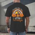 Teacher Thanksgiving Shirt Thankful For My Little Turkeys Men's Back Print T-Shirt, gift for family, gift for coworker Teacher Thanksgiving Shirt Thankful For My Little Turkeys Men's Back Print T-Shirt, gift for family, gift for coworker