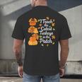 Teacher Thanksgiving I Teach The Cutest Turkeys In The Patch Men's Back Print T-Shirt, gift for family, gift for coworker Teacher Thanksgiving I Teach The Cutest Turkeys In The Patch Men's Back Print T-Shirt, gift for family, gift for coworker